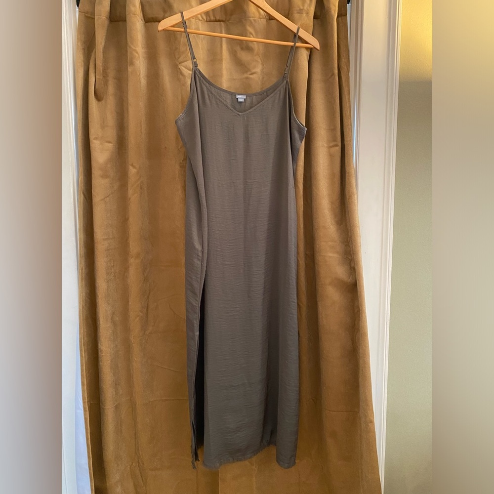 Satin slip dress